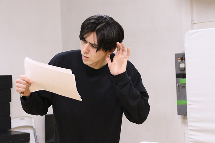 SUGARBOY 6th. "mini theater creation 2025"『春醒』稽古場より　加藤 将