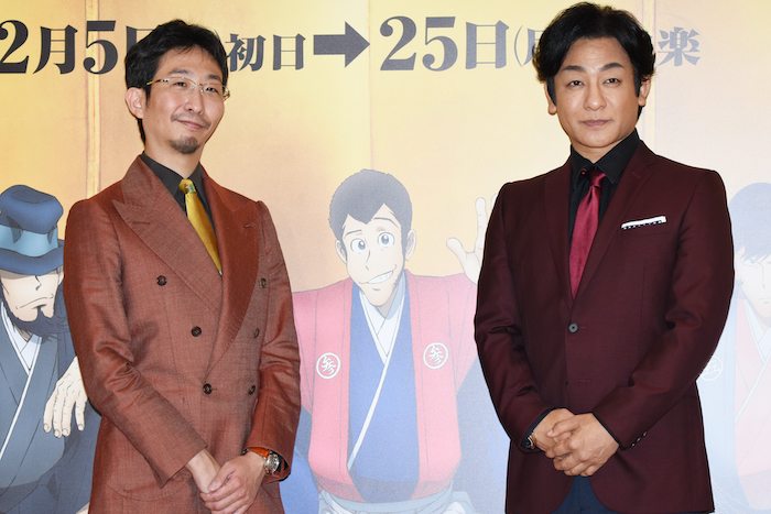 片岡愛之助（右）と脚本・演出の戸部和久