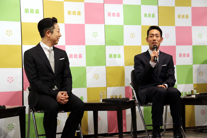 尾上菊之助、中村勘九郎「明治座　四月花形歌舞伎」