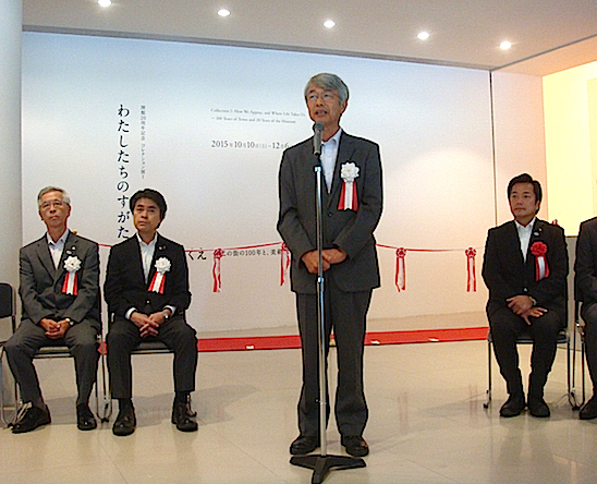 「愛知県美術館」館長を経て、今年4月に就任した村田眞宏館長