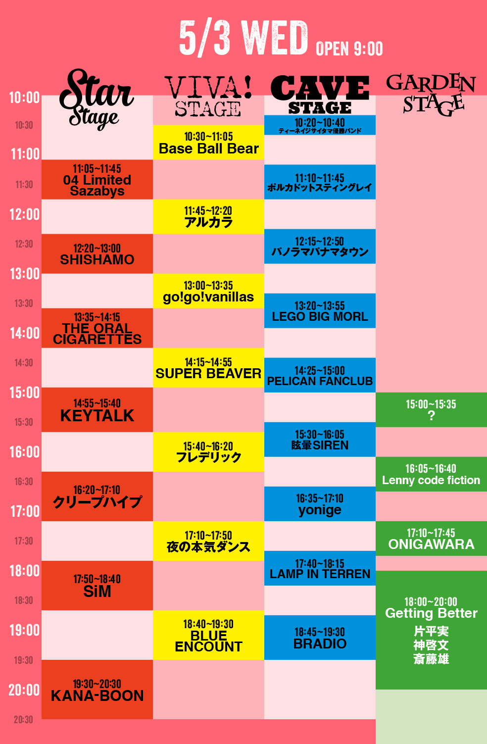 VIVA LA ROCK 2017前夜祭5219時 - 音楽フェス