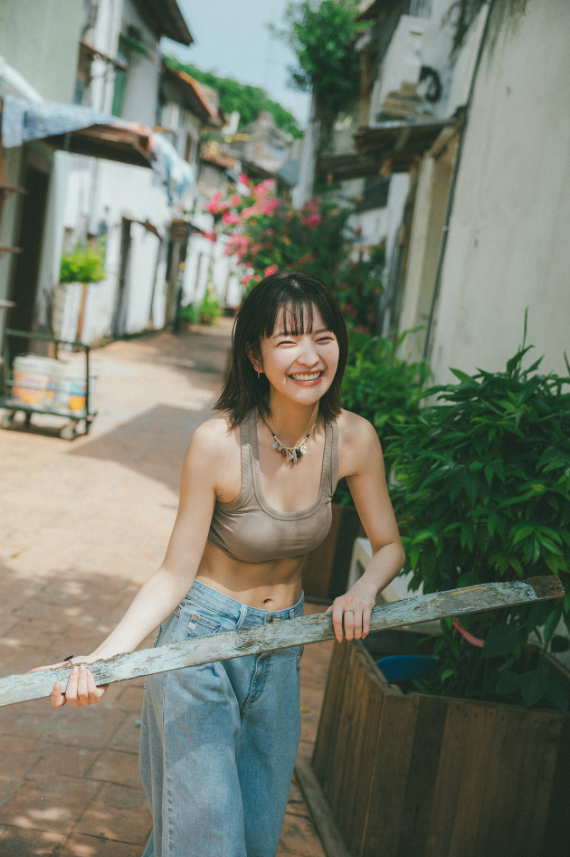 「田中芽衣1st写真集（仮）」(東京ニュース通信社刊)  撮影＝東 京祐