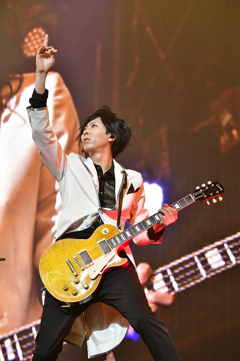 Shinji／シド『夜明けと君と』2017.5.13(SAT)日本武道館 撮影＝今元秀明