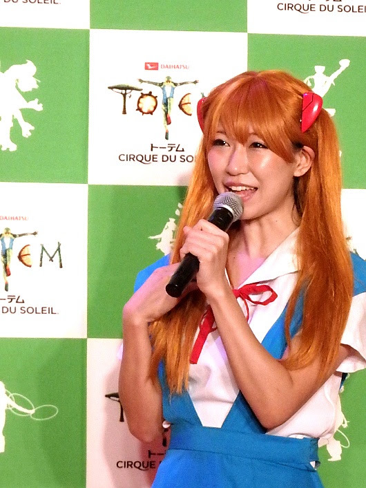 『ダイハツ　トーテム』開幕セレモニーに登場した桜 稲垣早希