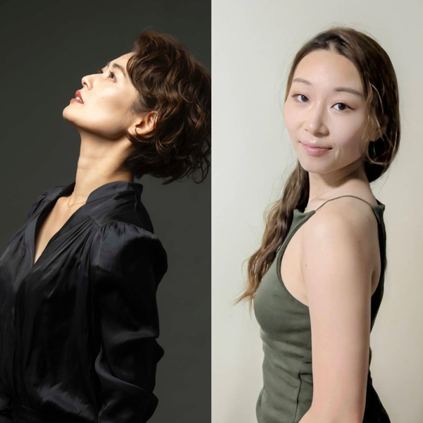 『Foldscape』共同振付・出演 （左から）池上直子、牧祥子