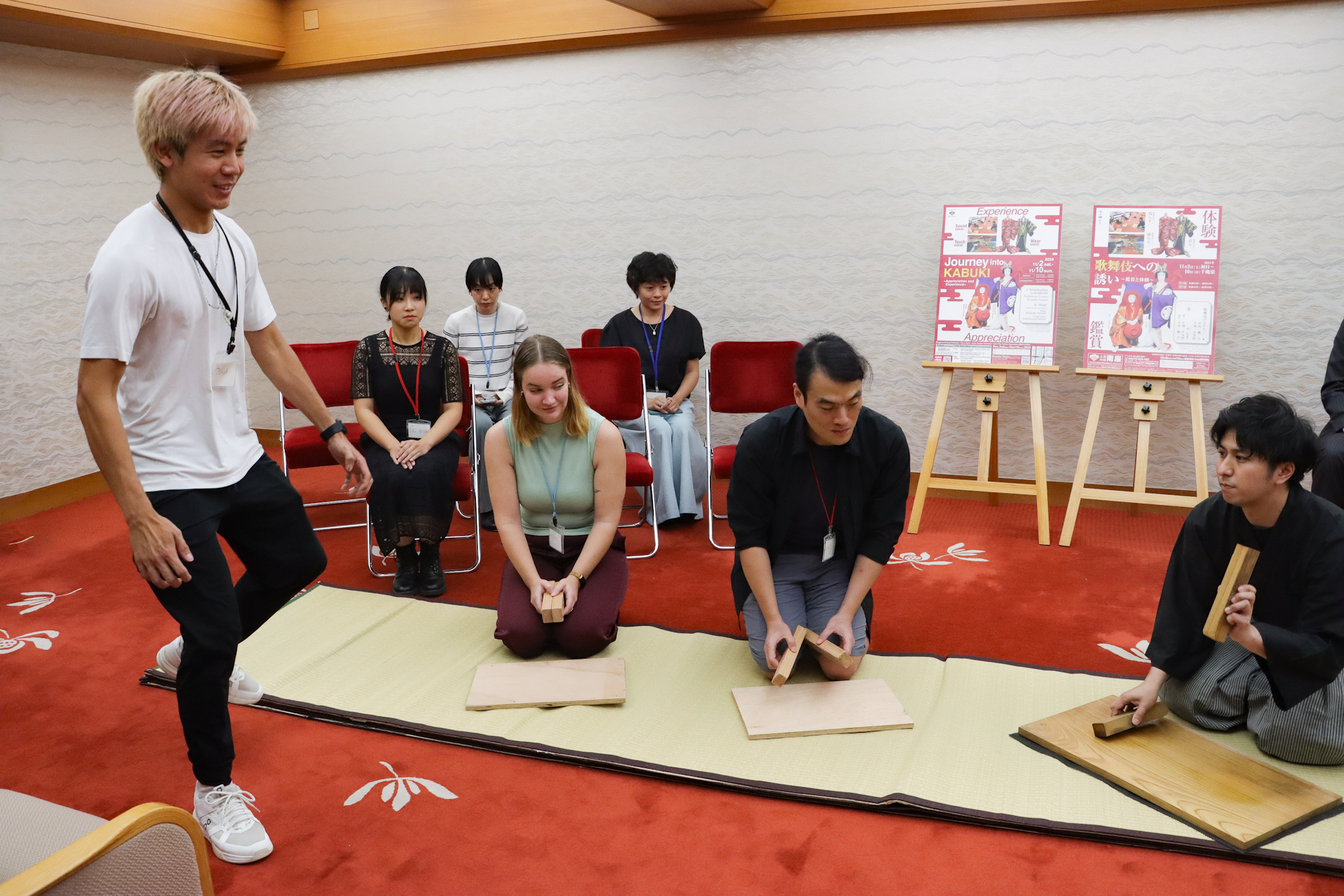 体験を通して「ライブに行くような感覚で観に行けそう」とワリットさん