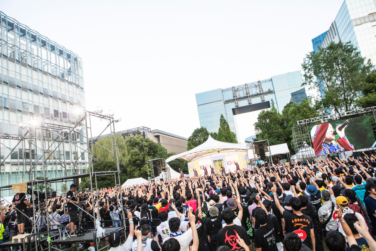 BiSH『TOKYO IDOL FESTIVAL 2019』にて