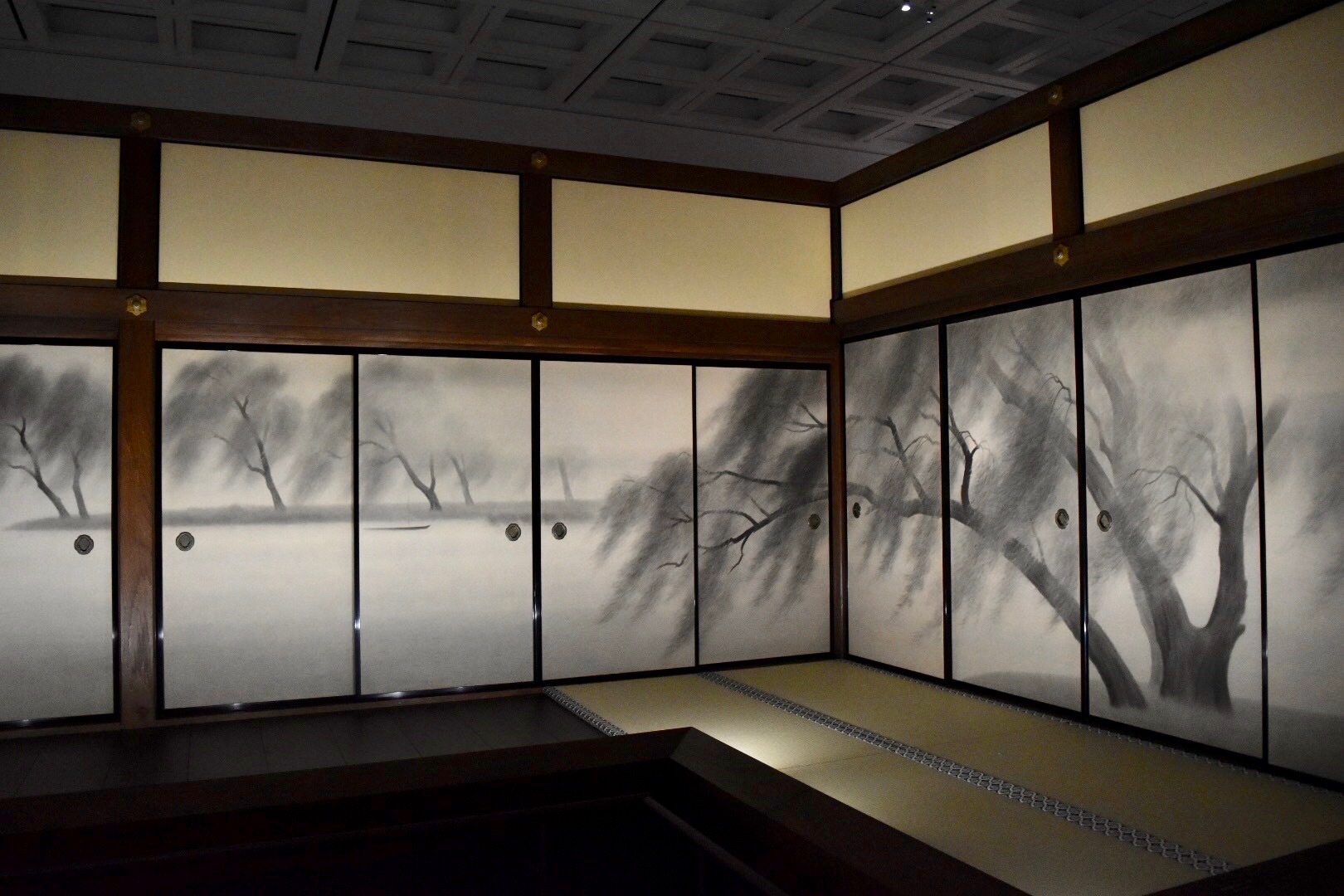 《唐招提寺御影堂障壁画 揚州薫風》（部分） 昭和55年 唐招提寺蔵