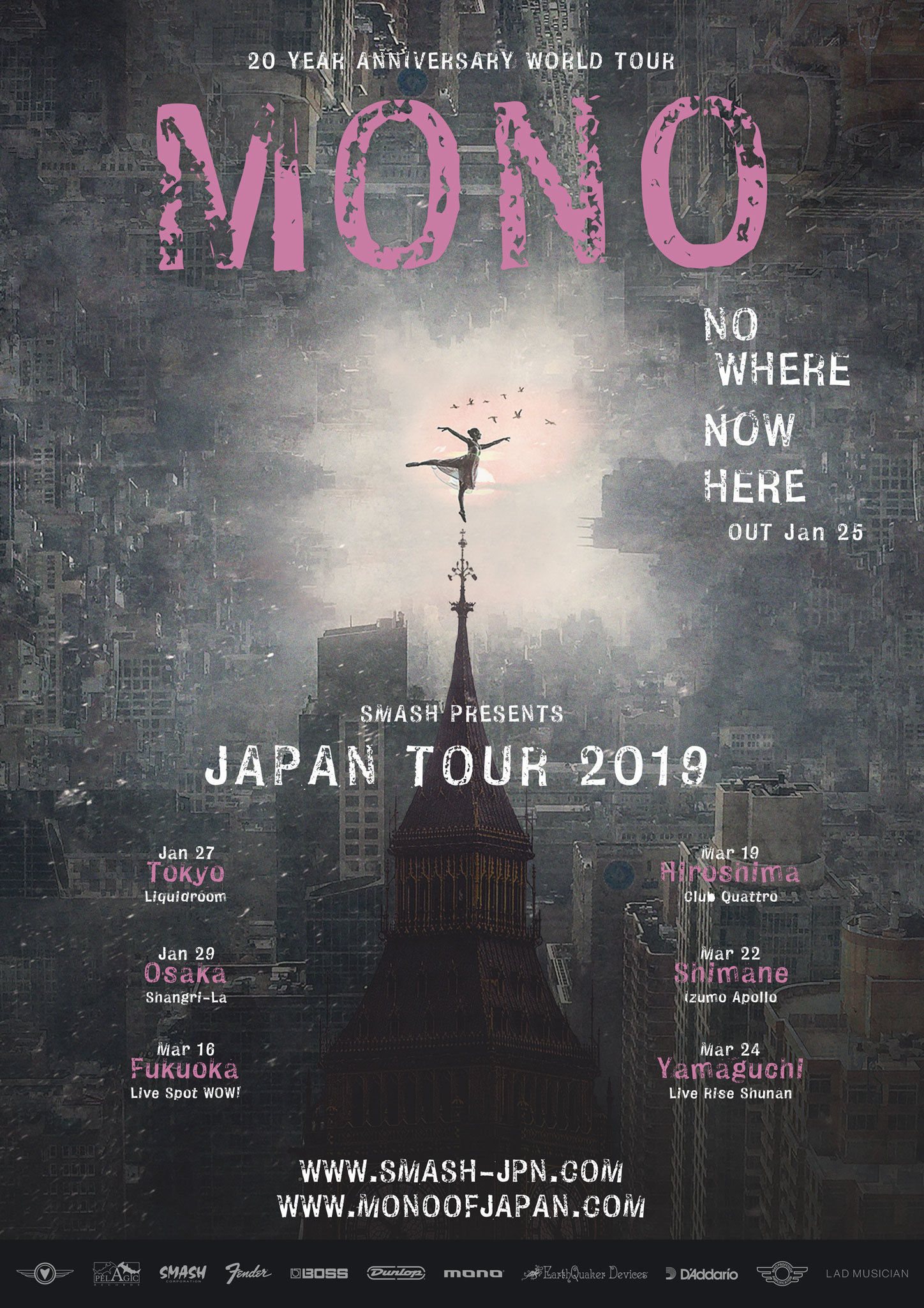 『MONO 20 Year Anniversary Japan Tour 2019』