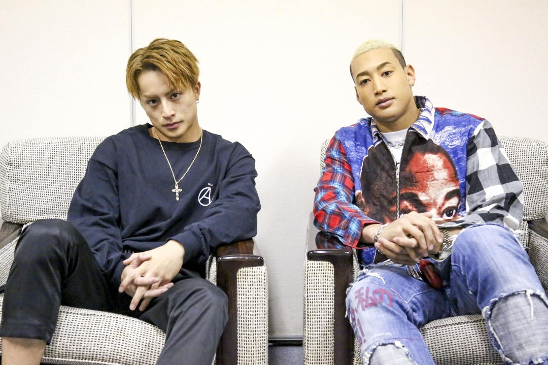左から、白濱亜嵐、関口メンディー