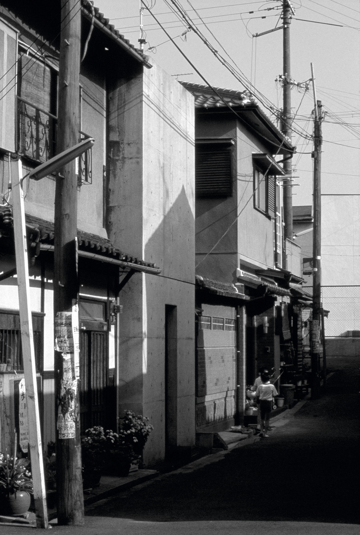 安藤忠雄／住吉の長屋／1976年 撮影：安藤忠雄