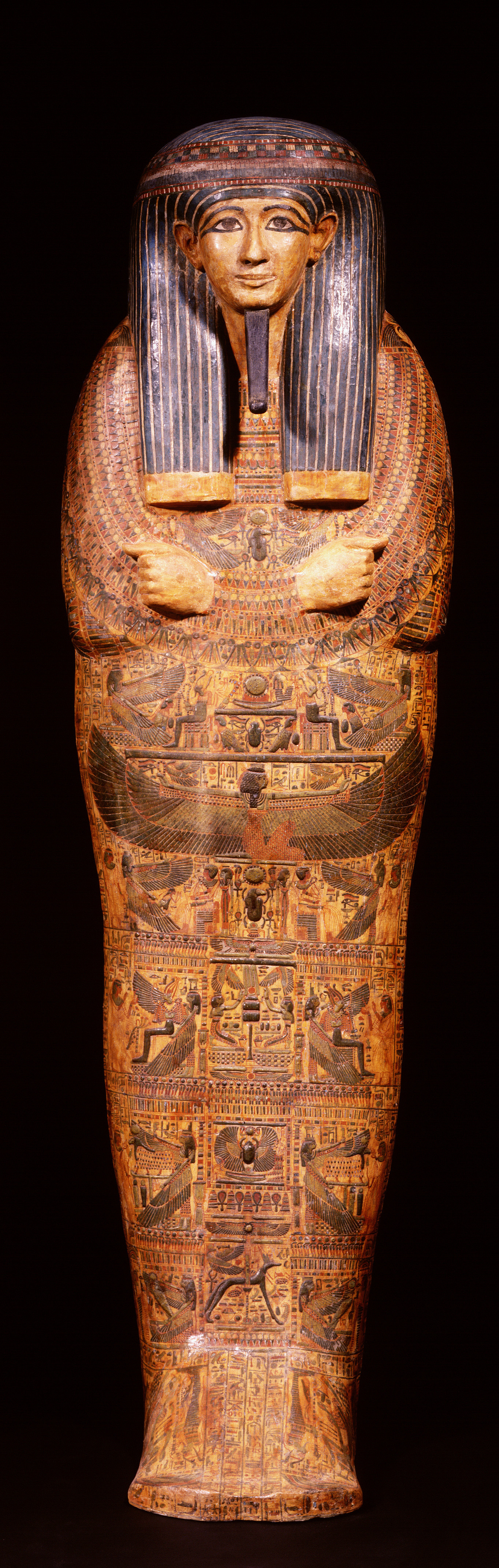 『ライデン国立古代博物館所蔵 古代エジプト展』「アメンヘテプの内棺」