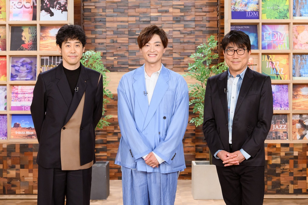 （左から）大泉洋、井上芳雄、亀田誠治