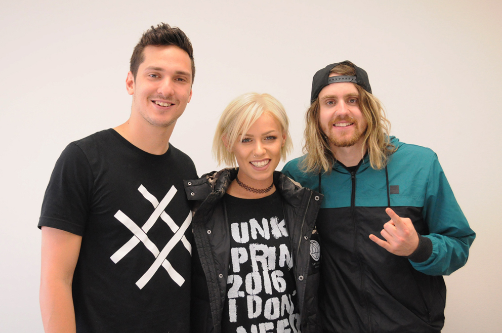 Tonight Alive（Whakaio・Jenna・Cameron）