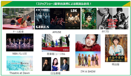 観覧無料・入退場自由の『NESPRESSO presents Hibiya Festival 2023』が4/28より開催　ステップショーのラインナップが決定