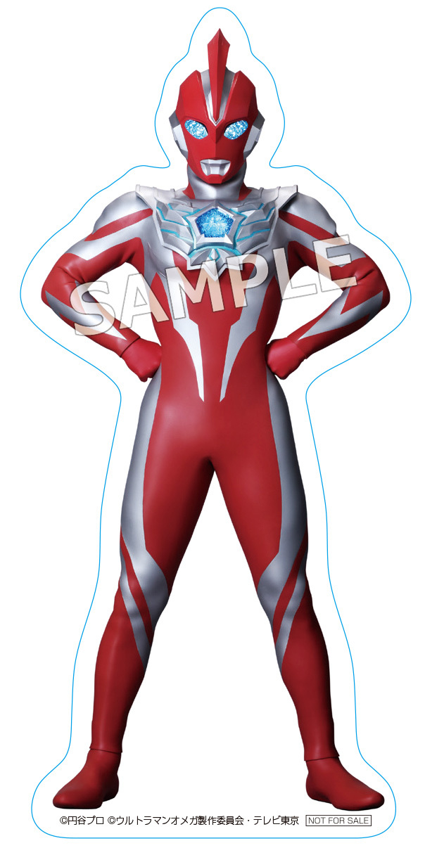 「ウルトラマンオメガ・オリジナルダイカットステッカー」