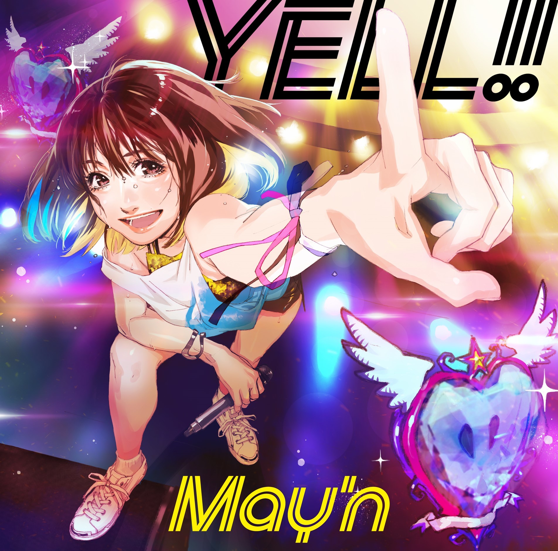 May'nミニアルバム『YELL!!』ジャケット