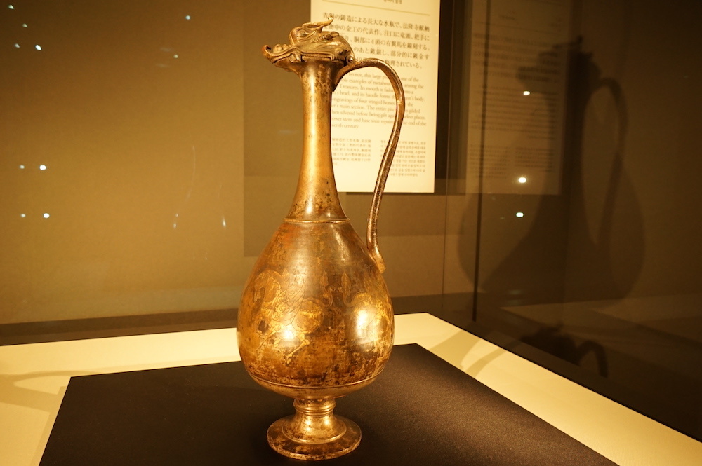 《竜首水瓶》飛鳥時代・7世紀