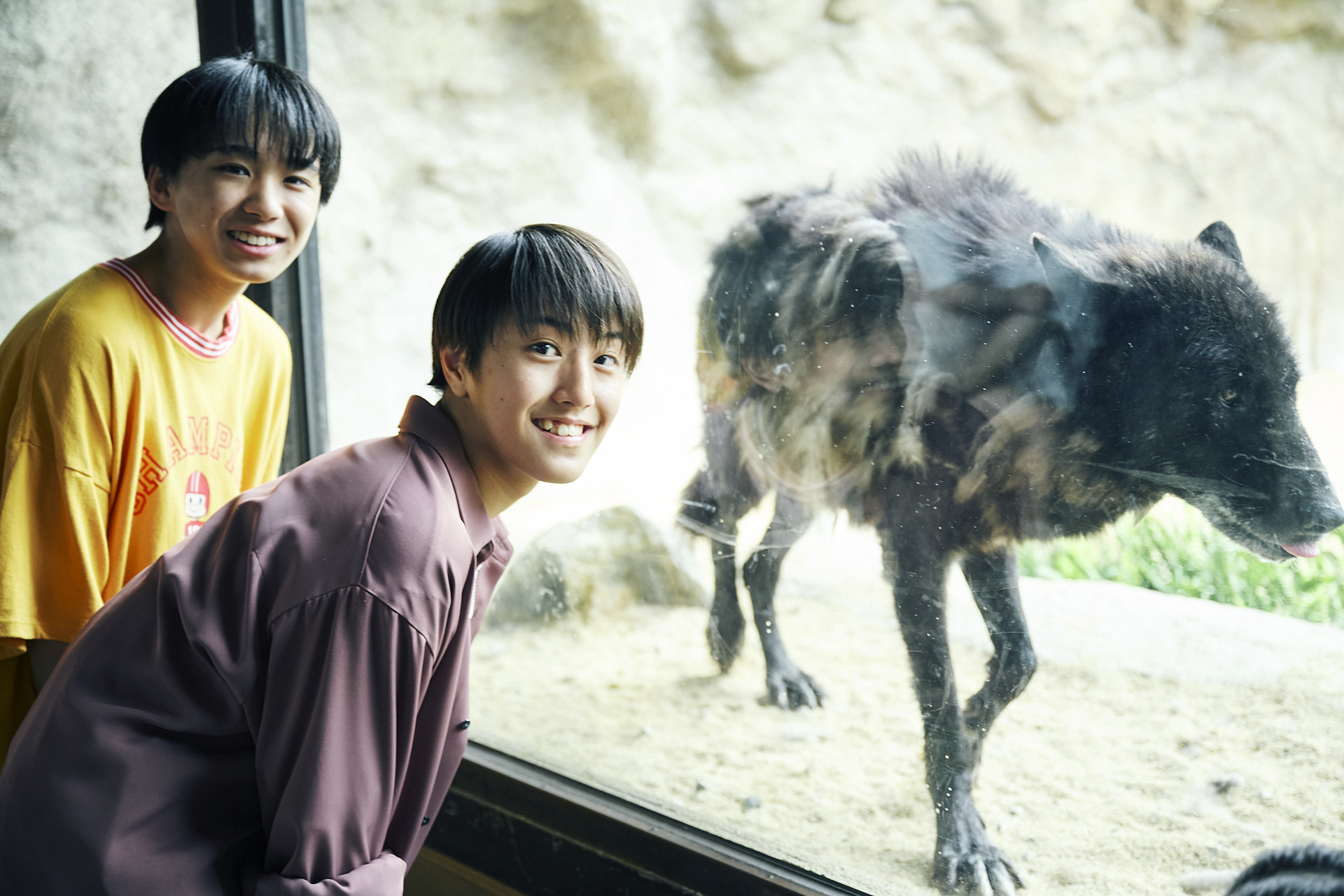 「ジョンのイメージにぴったり」と自分たちでも撮影をしていた