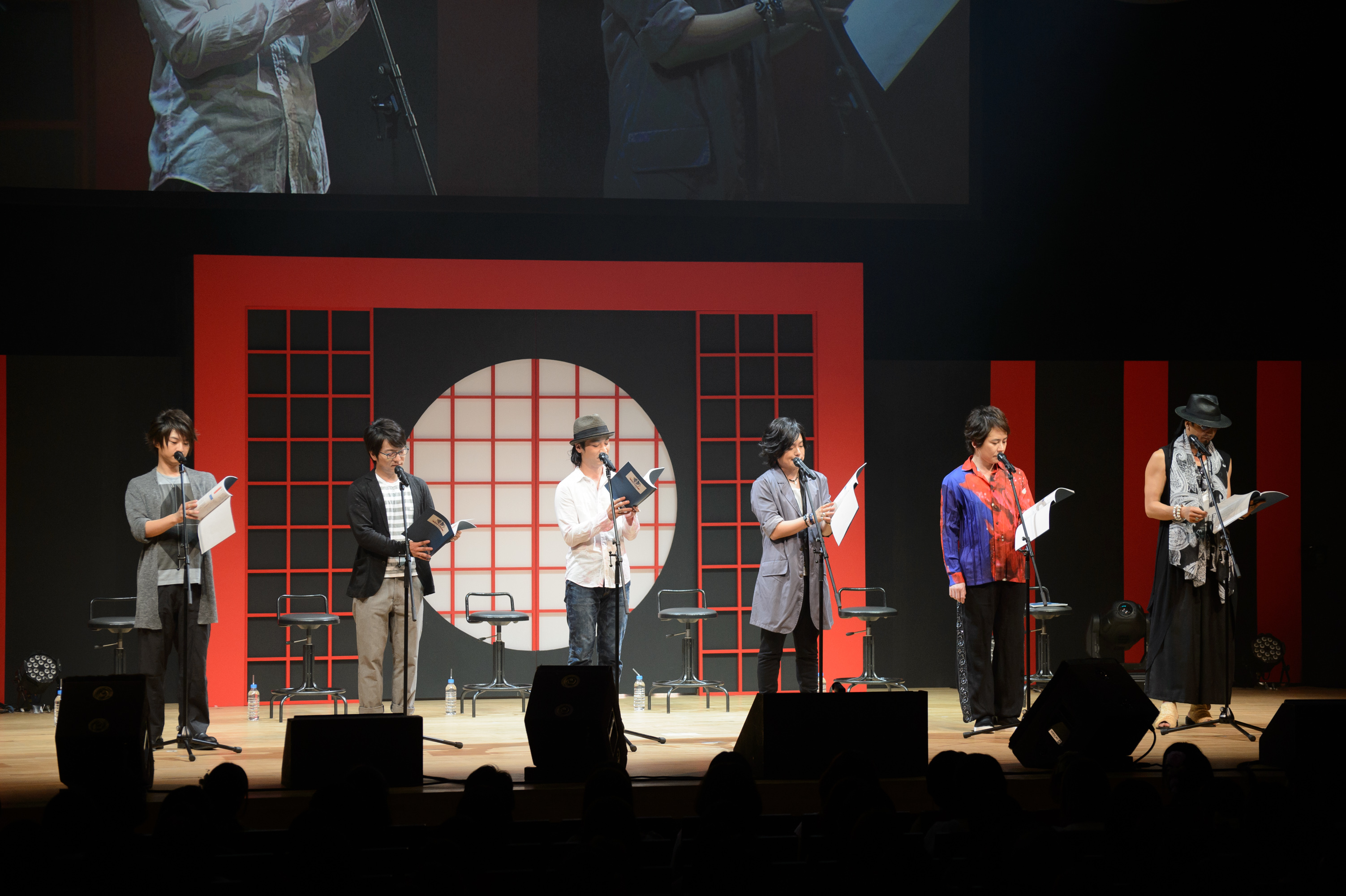 『男遊郭 ～夏の宵の花吹雪～』イベントのようす