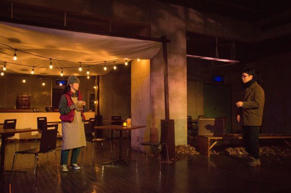 階(缶々の階)　匣の階公演『パノラマビールの夜』より 撮影：beni taeko