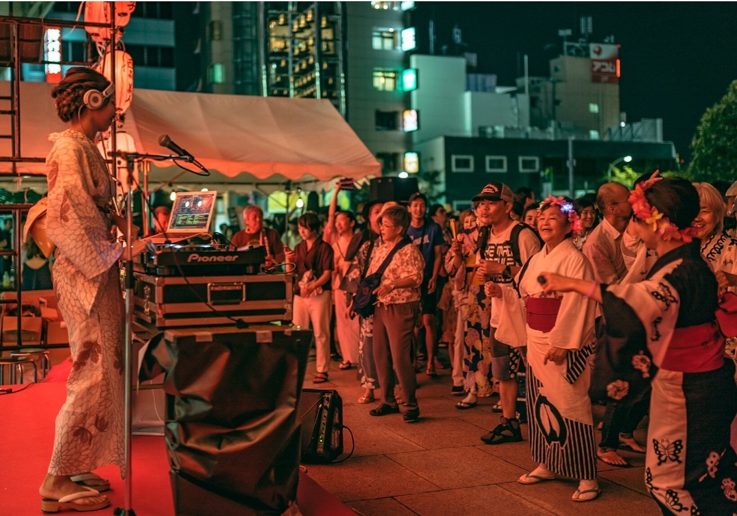 DJ Celly「中野駅前大盆踊り大会」