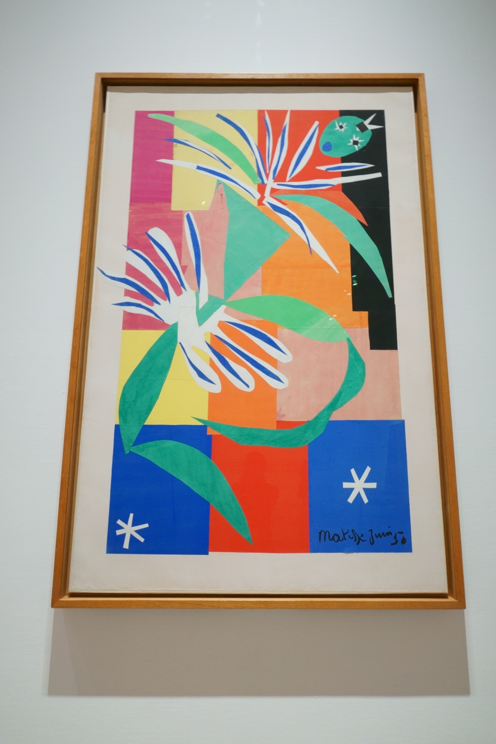  アンリ・マティス《クレオールの踊り子》1950年 ニース市マティス美術館蔵 (C) Succession H.Matisse