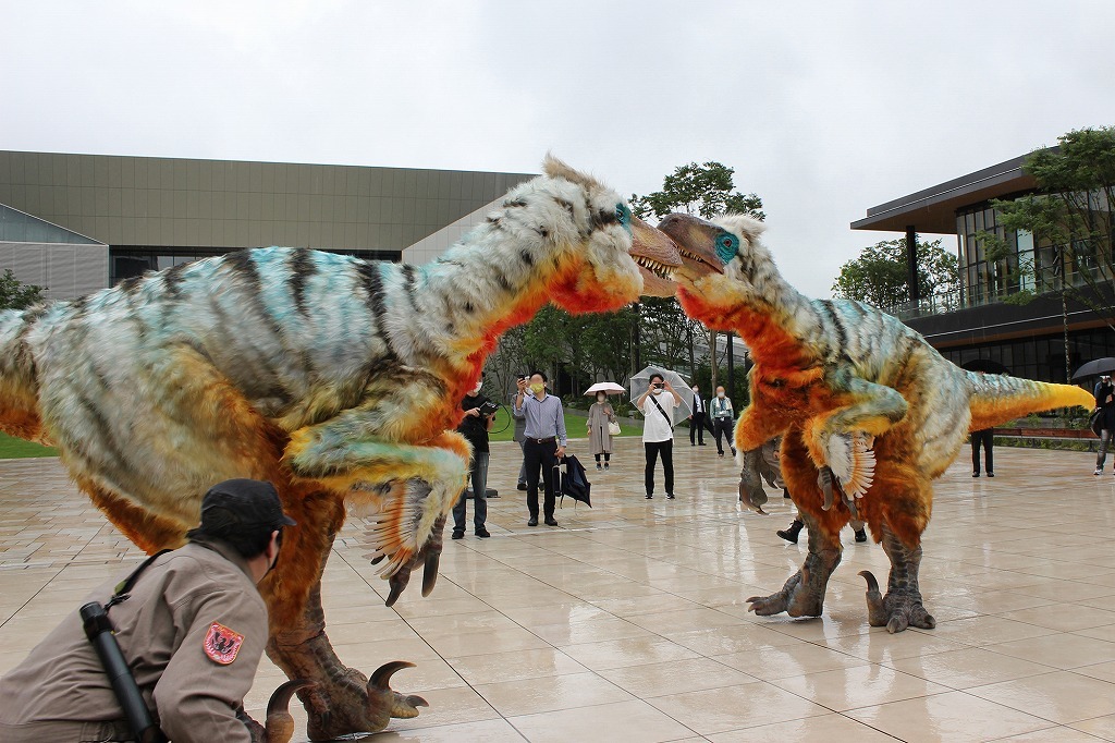 リアルな恐竜たちが立川に出現 Dino A Live 不思議な恐竜博物館 グリーティング イベント開催 Spice エンタメ特化型情報メディア スパイス