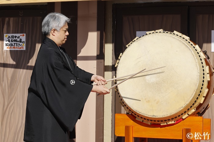 「一番太鼓」の様子