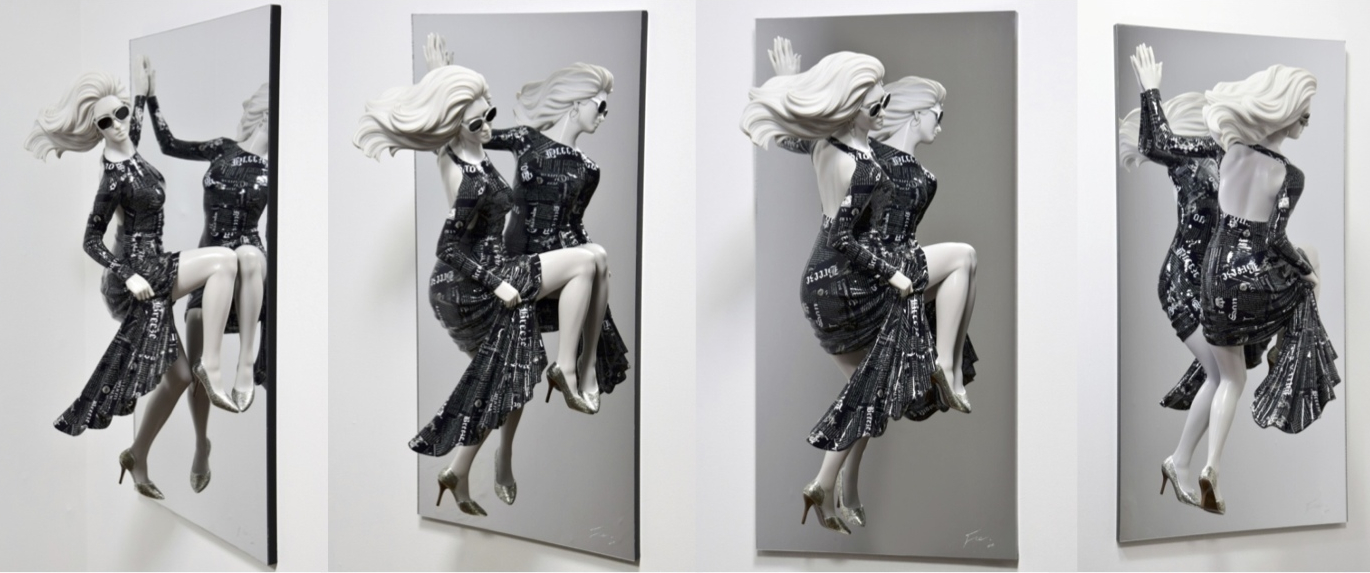 GWAG Chul 《Female Hero》 Mixed Media