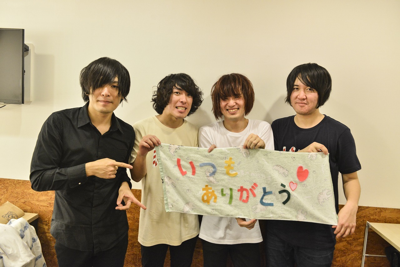 KANA-BOON 撮影＝高田梓