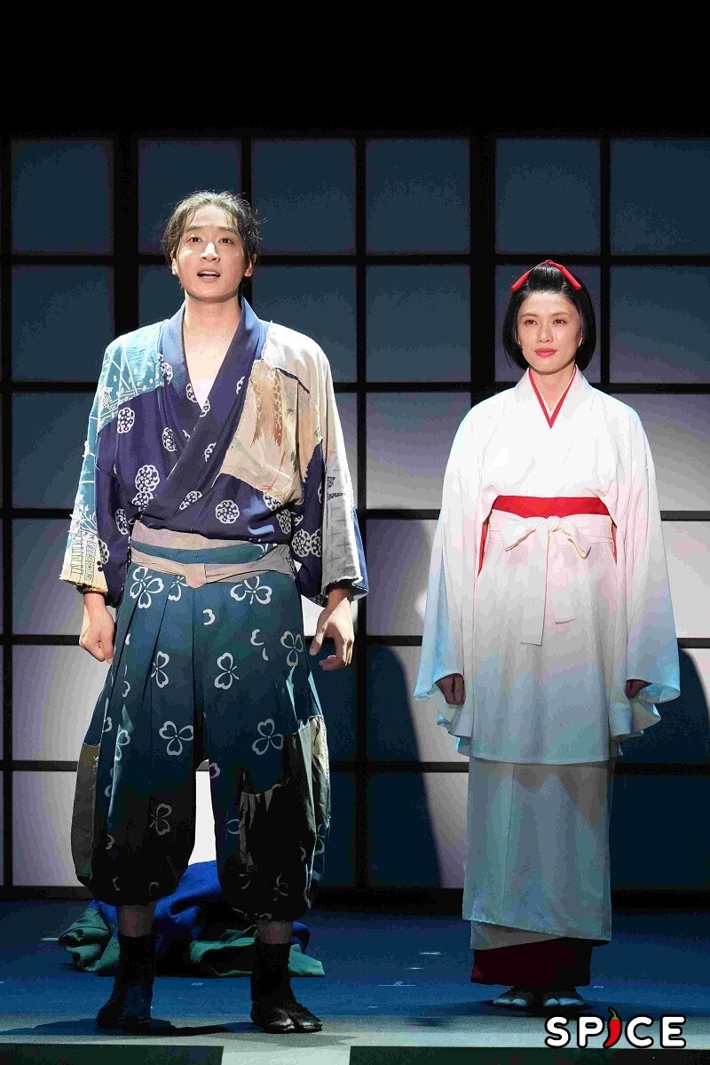 （左から）小関裕太、臼田あさ美 　　　　　　撮影：田中亜紀