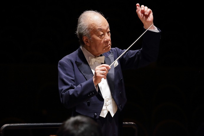 4月に大阪交響楽団ミュージック・アドバイザーに就任した外山雄三 （Ｃ）飯島隆