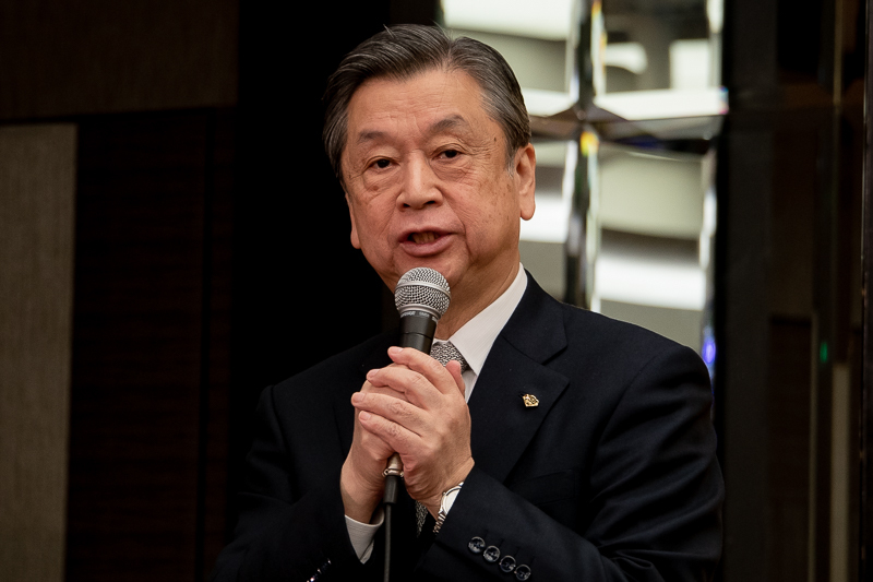 松竹株式会社　副社長　安孫子正氏