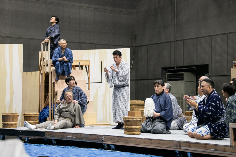 三谷幸喜×松本幸四郎「六月大歌舞伎『月光露針路日本』風雲児