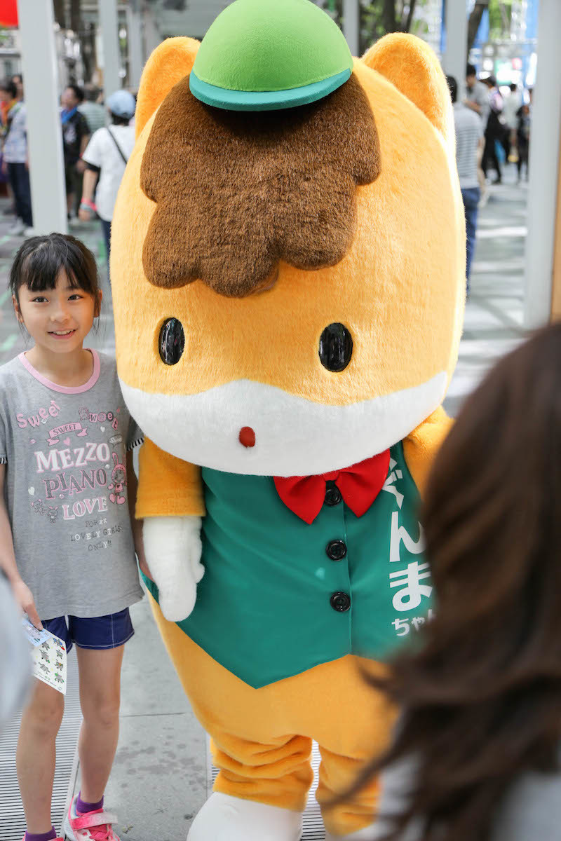 お隣群馬県からぐんまちゃんも