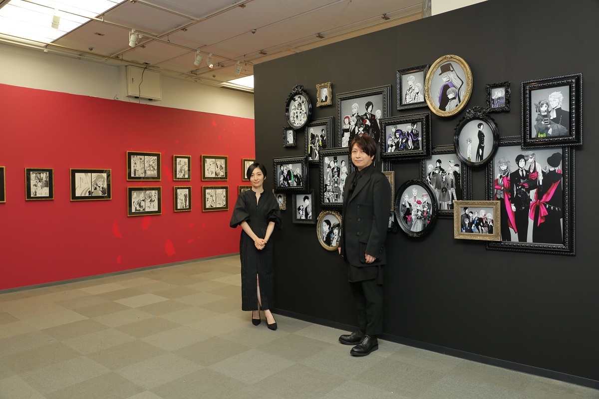 小野大輔＆坂本真綾のインタビュー到着 『黒執事展 –Rich Black-』松屋