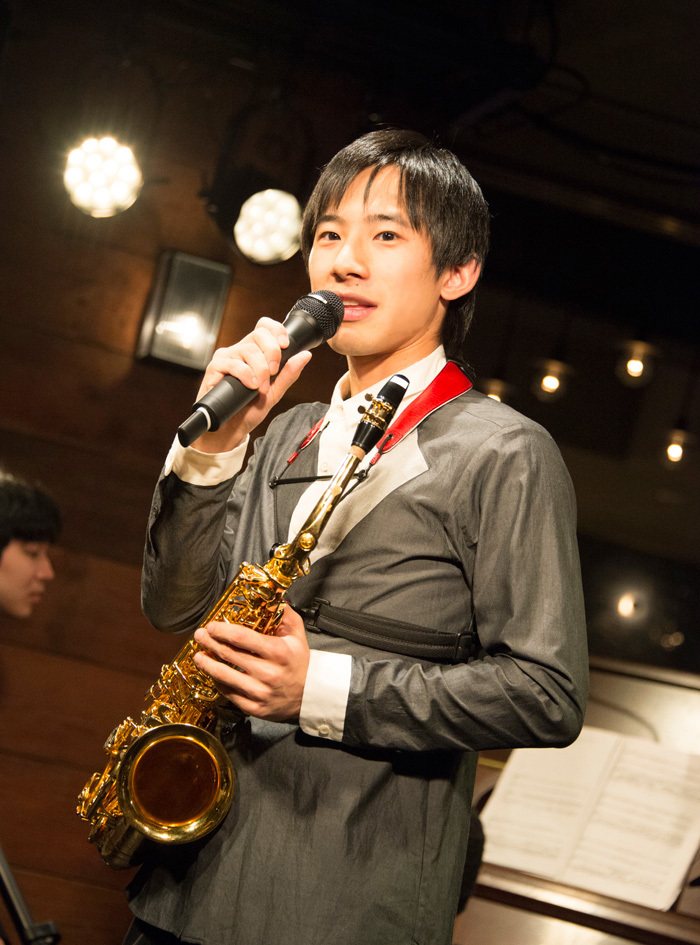 上野耕平(うえの　こうへい） Saxophone　 撮影：平田貴章