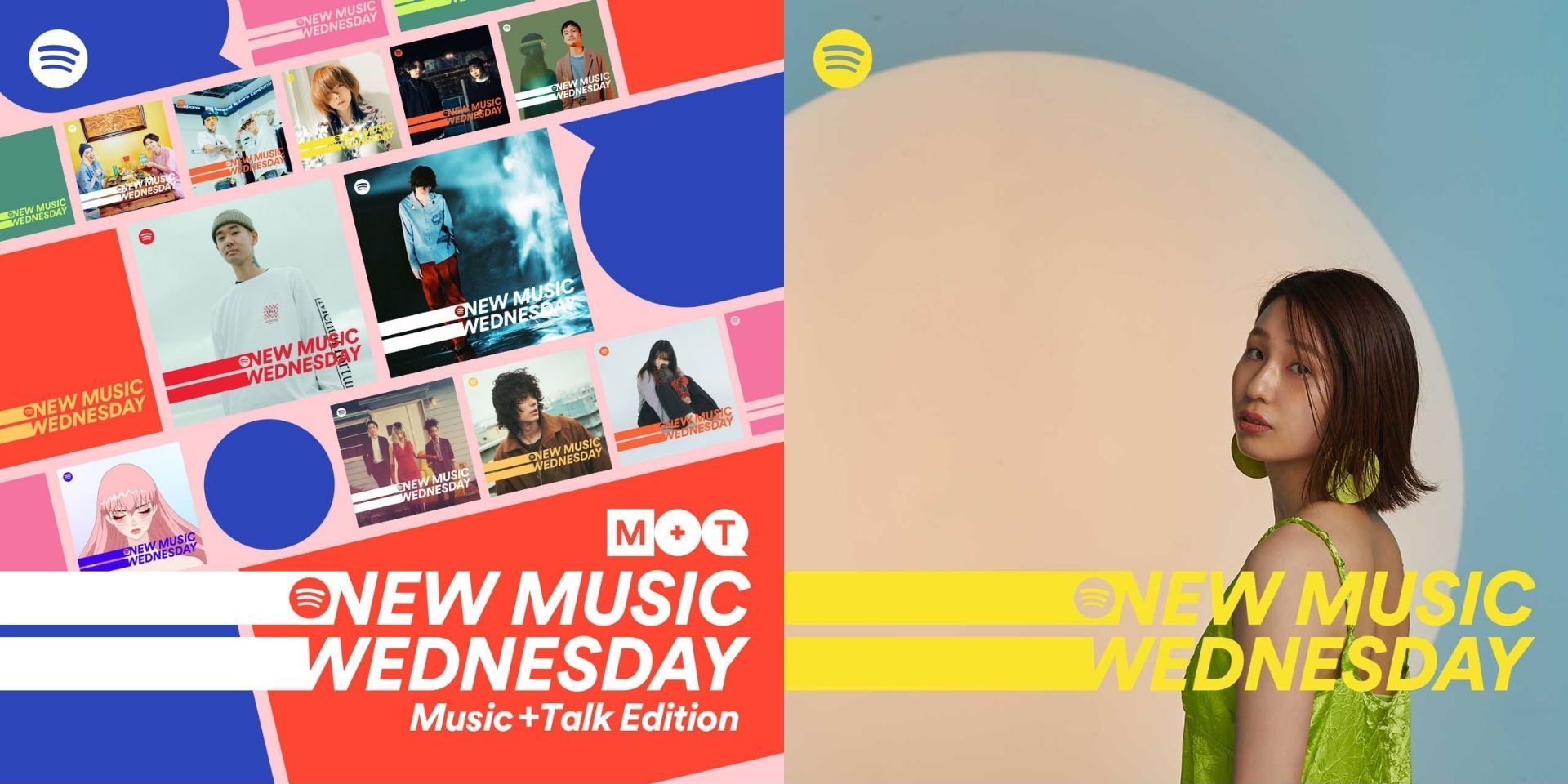 New Music Wednesday [Music+Talk Edition]』今週のカバーを飾っている