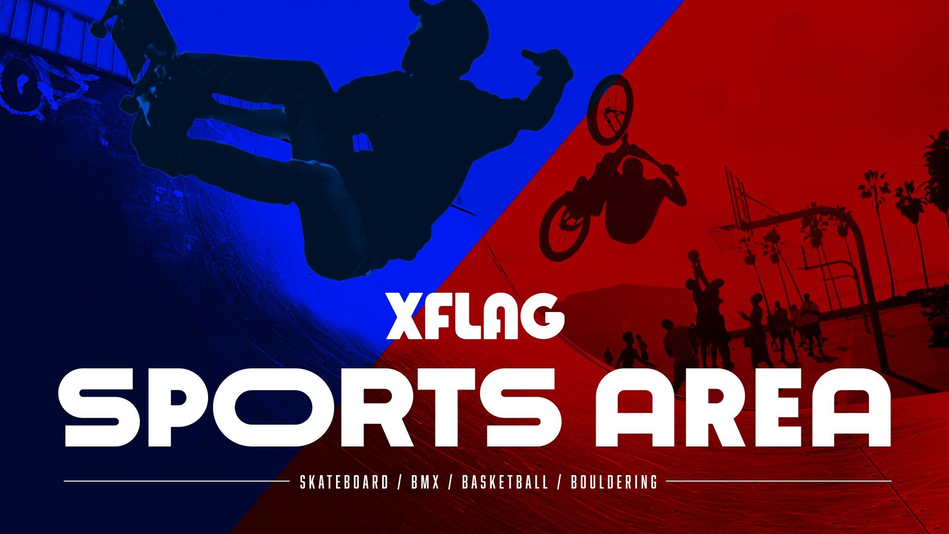 「XFLAG SPORTS AREA」