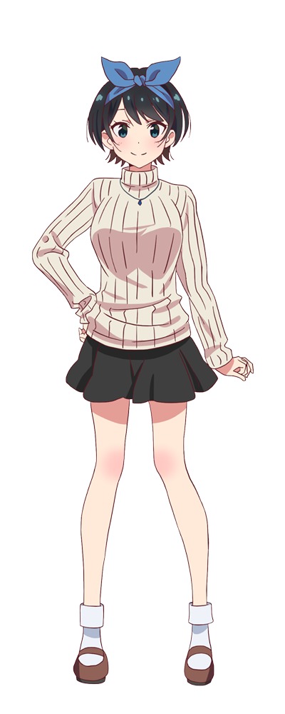更科瑠夏 (c)宮島礼吏・講談社／「彼女、お借りします」製作委員会