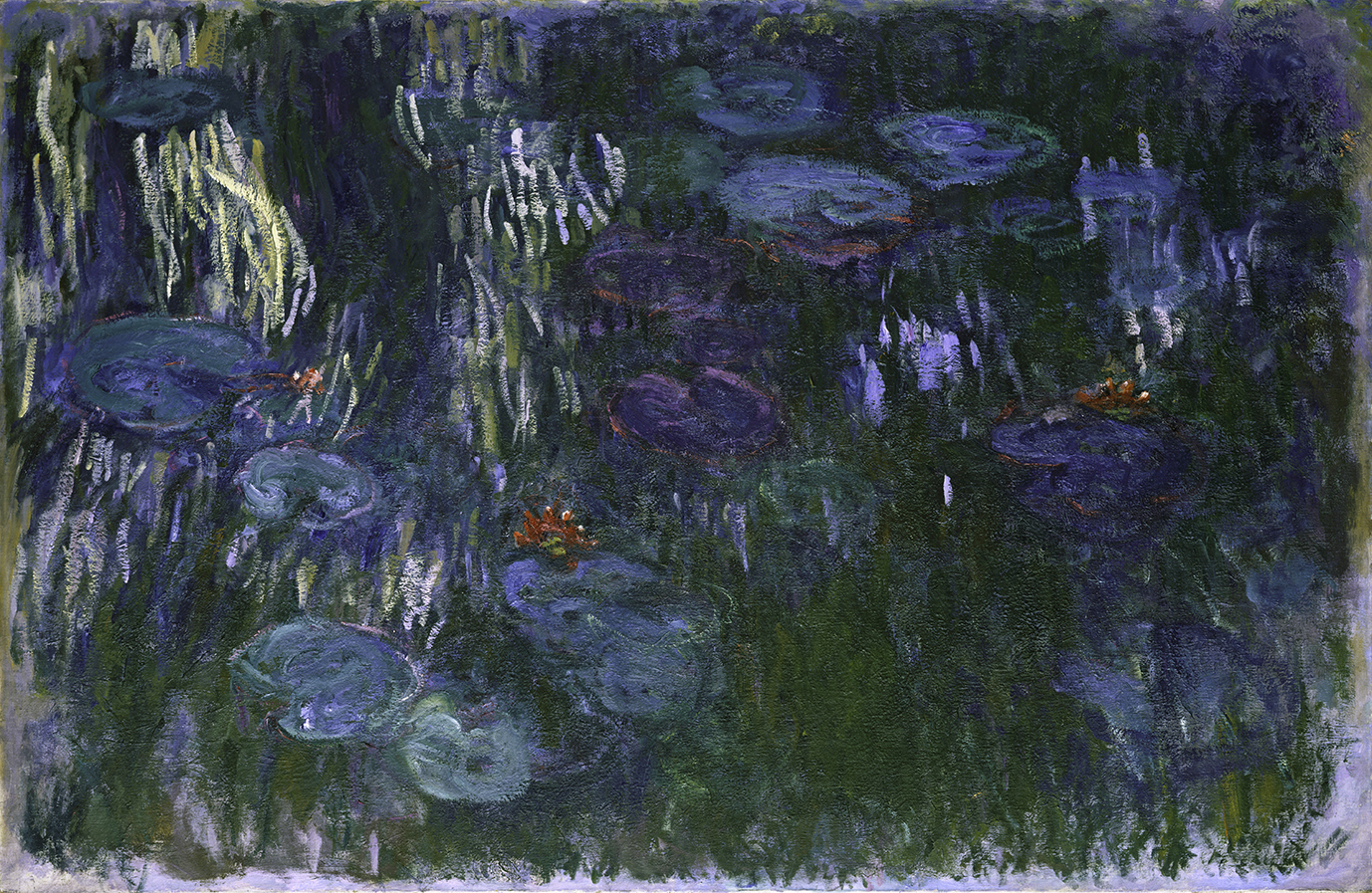 クロード・モネ 「睡蓮」　1916-19年 Gift of Louise Reinhardt Smith, 1983 / 1983.532