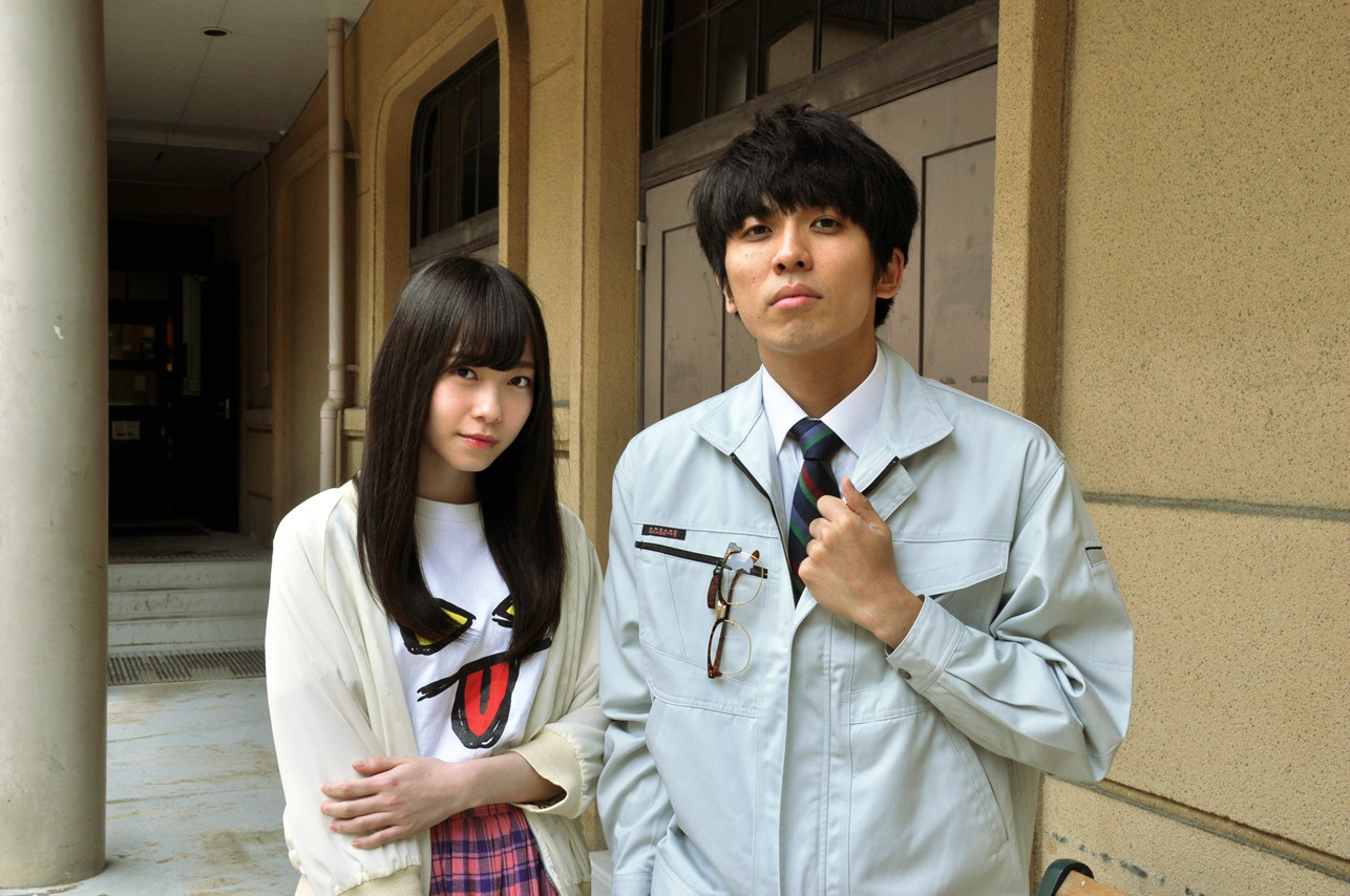 左：石塚朱莉（NMB48）　右：山崎彬（悪い芝居） ［撮影］吉永美和子