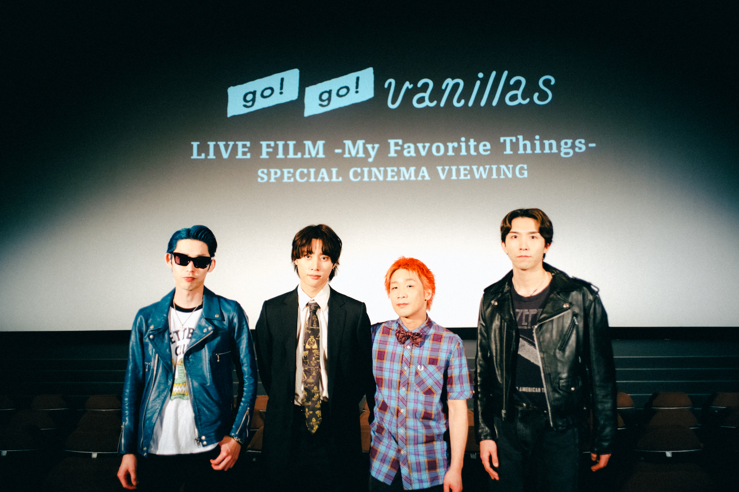 『go!go!vanillas『LIVE FILM -My Favorite Things-』SPECIAL CINEMA VIEWING』 撮影＝renzo masuda