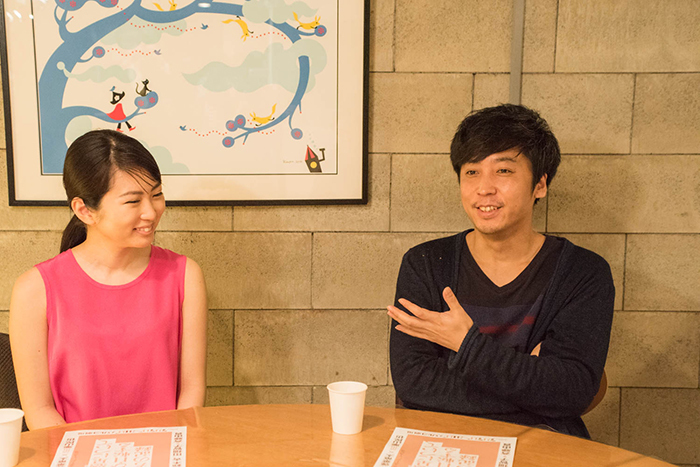 『母と惑星について、および自転する女たちの記録』志田未来、蓬莱竜太 (撮影＝原地達浩)