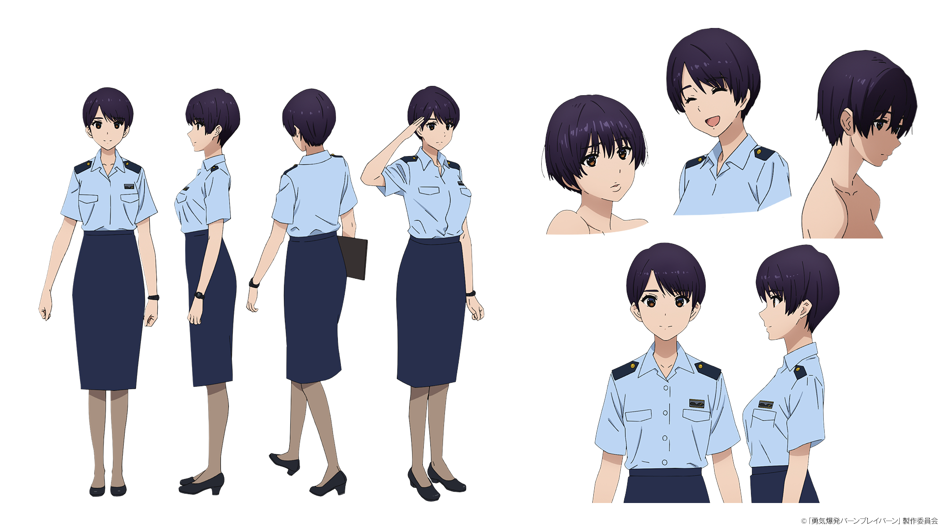 ホノカ・スズナギ CV：前田佳織里 （c）「勇気爆発バーンブレイバーン」製作委員会