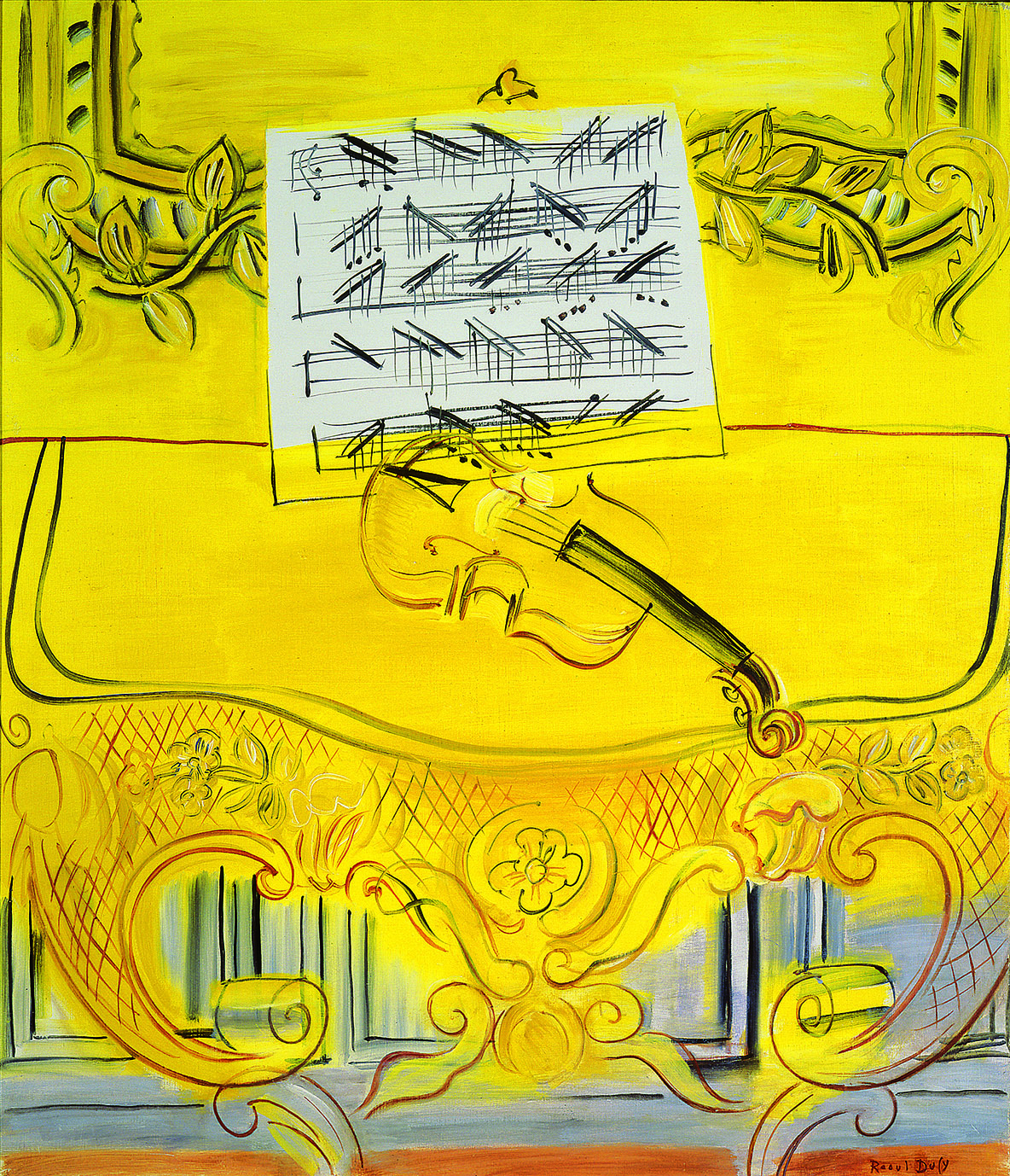 《黄色いコンソール》 1949年頃 油彩／キャンバス 大谷コレクション