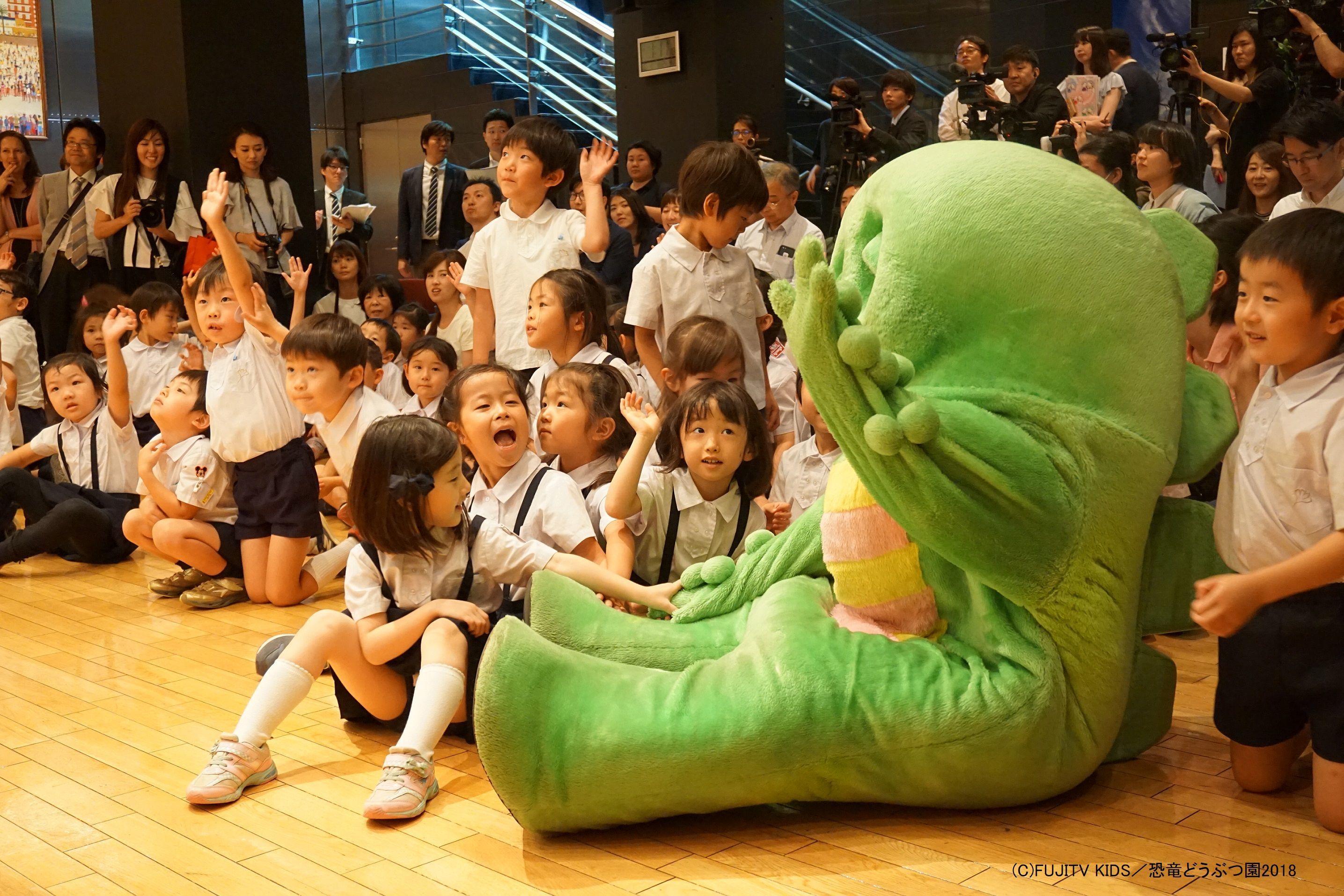 『恐竜どうぶつ園2018』日本ツアー プレイベントより