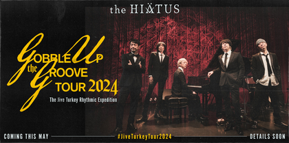 the HIATUS、2024年5月よりジャズクラブツアー開催決定