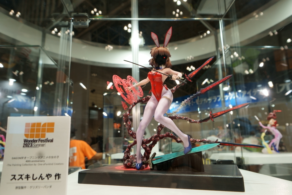 スズキしんや氏による「DAICON4オープニングアニメの女の子 40th Anniversary」